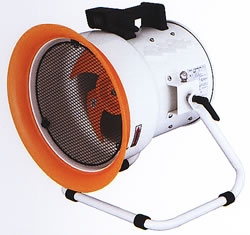 角度調整付スポットファンMC16F-200LA-1S