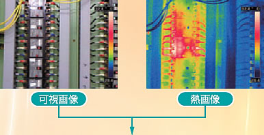 小型赤外線サーモグラフィ/MD17PA-E60ACH/測定/包装/物流/専門 - 株式