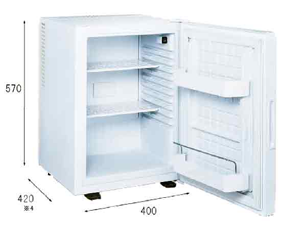 小型冷蔵庫M1059M-640W