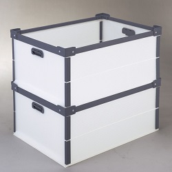 折り畳みコンテナ(530×366×325)M115EBFC3TE050303