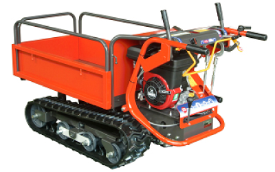 小型歩行クローラー車（手動ダンプタイプ）M2554SW-3NK 