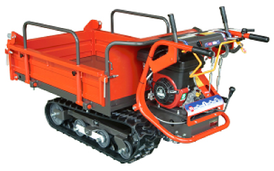 小型歩行クローラー車（手動ダンプタイプ）M2554SW-3NK 