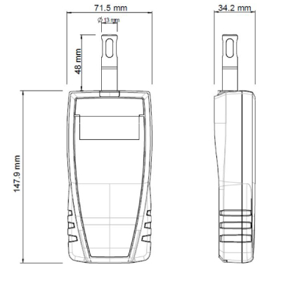 デジタル温湿度計M1241-HD50S