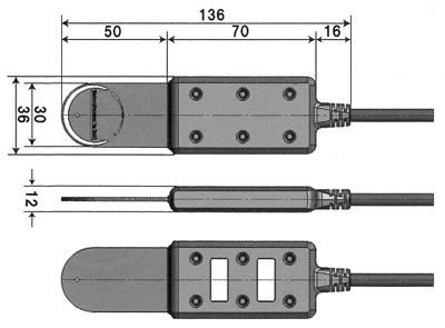 防水水分センサー（アナログ出力）M1260A3-W-5YA