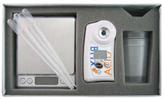 ポケット糖度酸度計キット（柑橘用）M16BX-ACID-1A