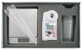 ポケット糖度酸度計キット（いちご用）M16BX-ACID-4A