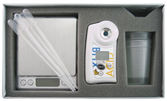 ポケット糖度酸度計キット（バナナ用）M16BX-ACID-6A