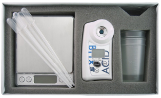 ポケット糖度酸度計キット（ブルーベリー用）M16BX-ACID-7A