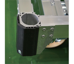 アルミ長尺材量台車(六輪)M196AL-6PK