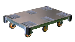 アルミ長尺材量台車M196AL-6PK