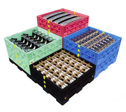 折りたたみボックスパレットコンテナ/M227TP-M1111-B