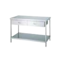 ステンレス作業台（片面引出・ベタ棚タイプ）M253DB-06045S