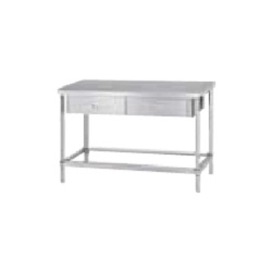 ステンレス作業台（片面引出・四方枠タイプ）M253DZ-06045S