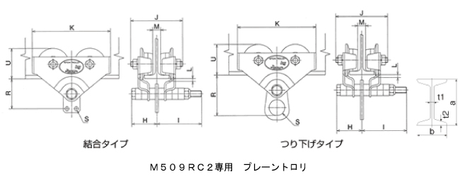 小型電動チェンブロックM509RC-20010