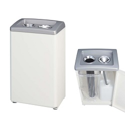 紙コップ＆飲み残し回収ゴミ箱M715A-0210M