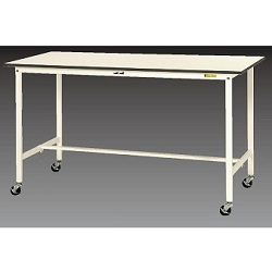 キャスター付高さ1036mm立作業台M835UPHC-660-WWY