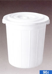 大型丸ペールゴミ箱/MB21MP-90K