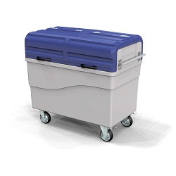 ふた付きカートゴミ箱MB21PE-700KM