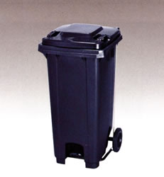 足踏み式大型ゴミ箱カート/MB21TP-120K