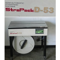 中古ストラパック半自動梱包機D-53Z-0750-7