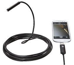 Android+PC両対応φ8mm×5m内視鏡ケーブルM1080MA-8NW5S 