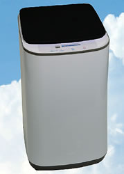 80度温水除菌ヒーター内蔵小型全自動洗濯機M1080TWA-CNS