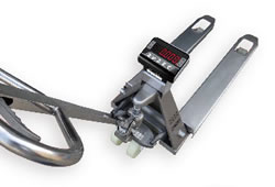 ステンレスハンドパレットスケール2TON(プリンター付)/M1397P-2TONSUS