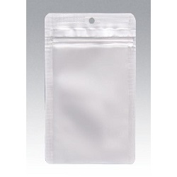 チャック付バリアー性三方袋（二枚合せタイプ）M152JX-0915ZHOM