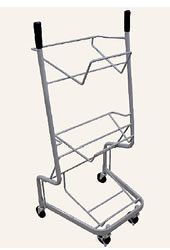 ３段ピッキングバスケット台車M162-3BWY