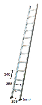 1連はしご　M196JB1-30A