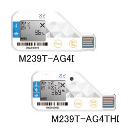 使い捨て温度データーロガー(20個セット)/M239T-AG4I