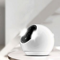 360度追尾WIFI見守りカメラM2439TM-360WH