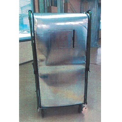 カゴ台車用保冷ボックスM2631-W80D60H170S