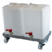 アルミ製正角ポリ容器用キャリー（2缶用）M350AAC-PESQ2S