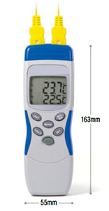 デジタル2点温度計/M492T-09949A