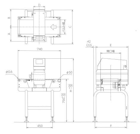 防水金属探知機M593S3141-25HI-10