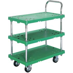 片側ハンドル3段台車MC63G-4675WS