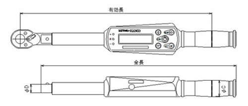 デジタルトルクレンチ　ME29TC-N10REVN