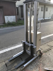 中古バッテリー式パワーリフターPLW-D350-25