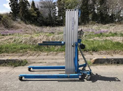 中古Gemie　可搬式高所手動リフト　SLA-25