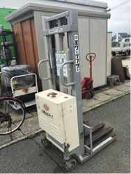 中古バッテリー式パワーリフターPLW-D350-25